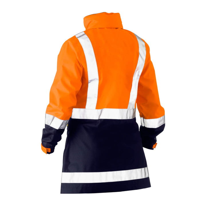 Bisley BJL6966T Orange Navy – Back View