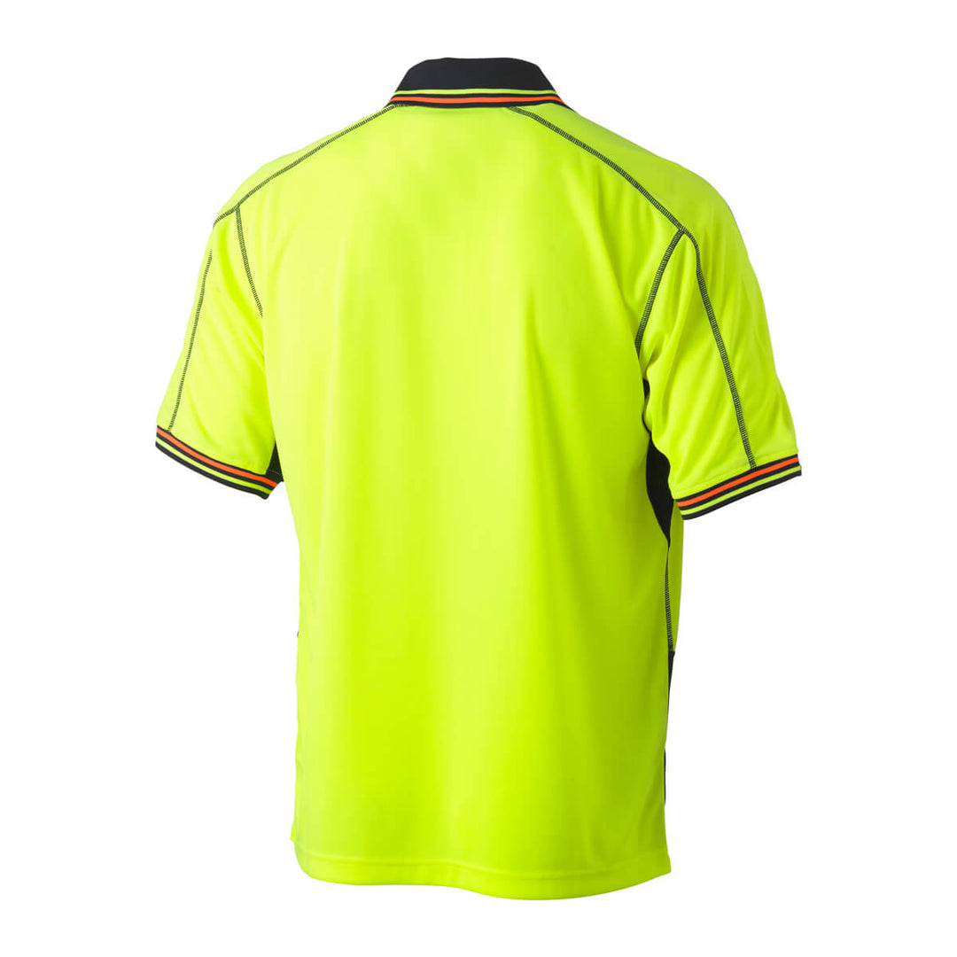 Bisley BK1219 Yellow Navy – Back View