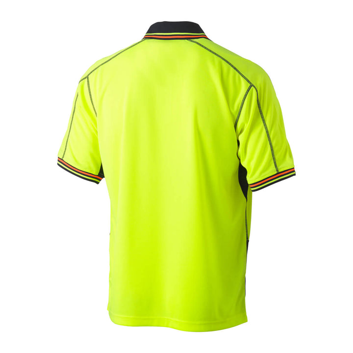 Bisley BK1219 Yellow Navy – Back View