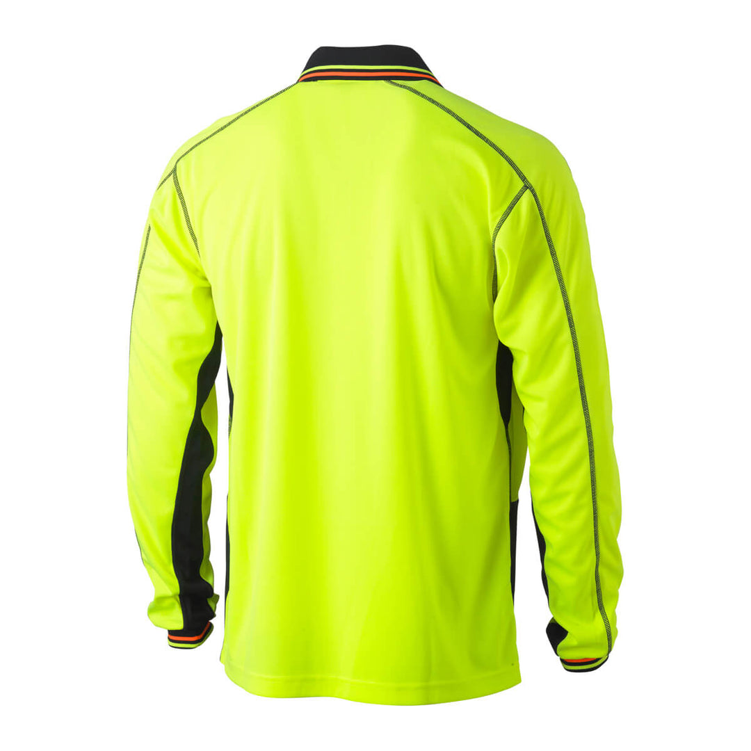 Bisley BK6219 Yellow Navy – Back View