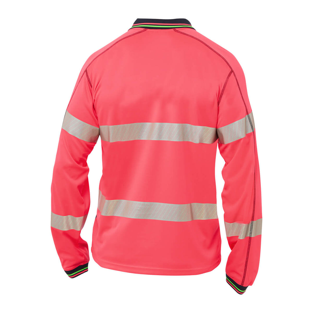 Bisley BK6219T Pink Navy – Back View