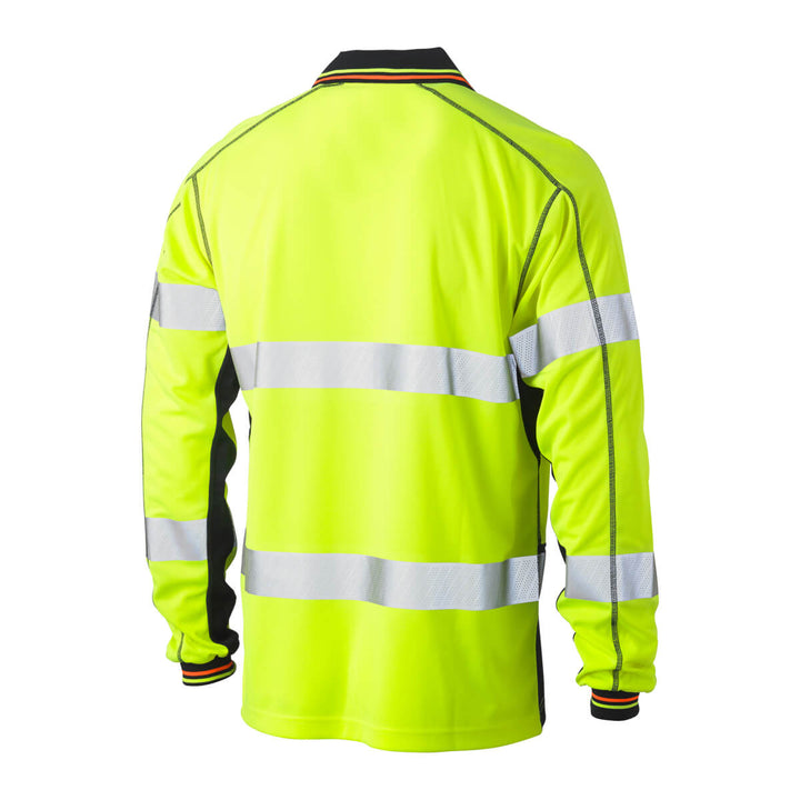 Bisley BK6219T Yellow Navy – Back View