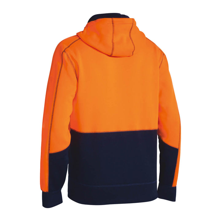 Bisley BK6819 Orange Navy – Back View