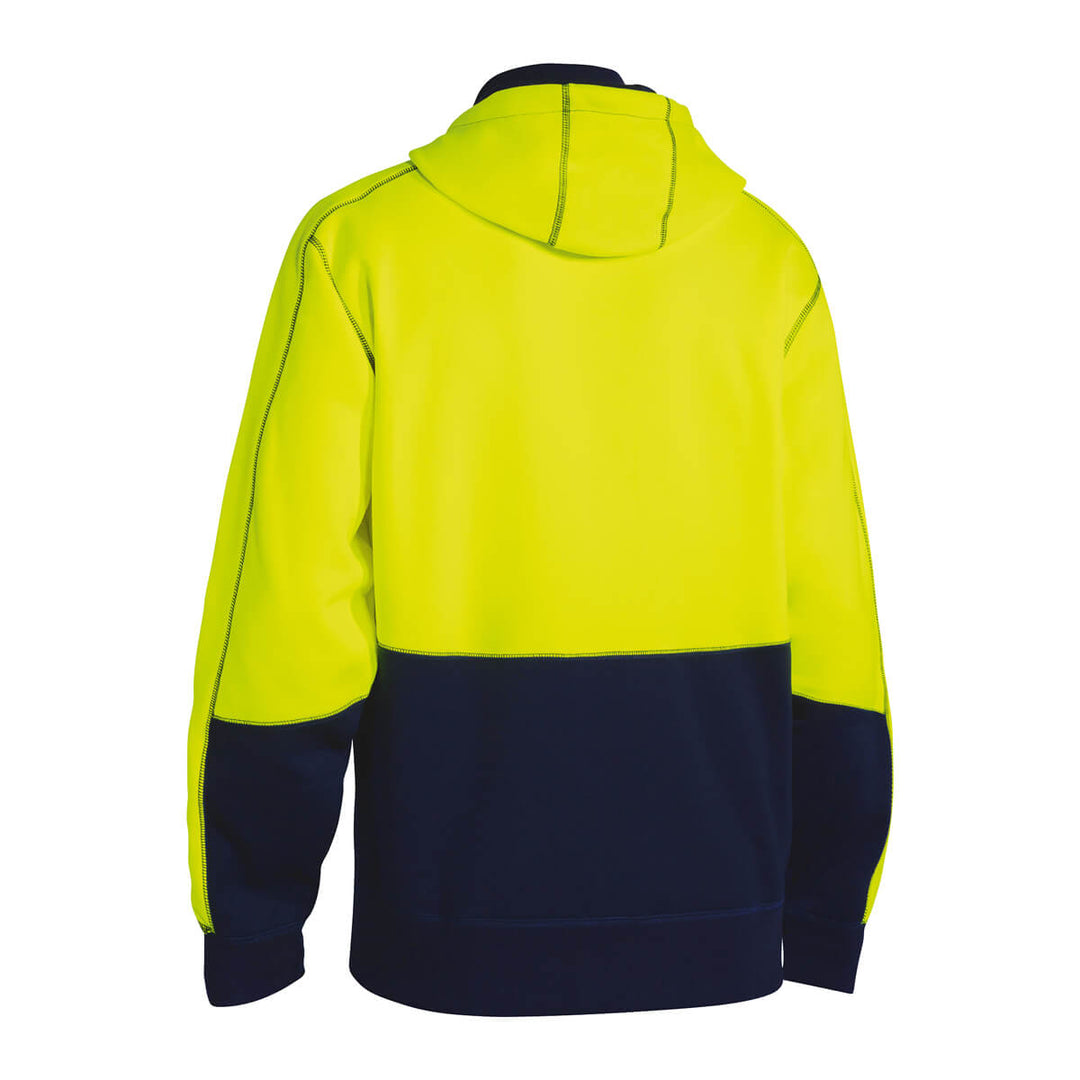 Bisley BK6819 Yellow Navy – Back View