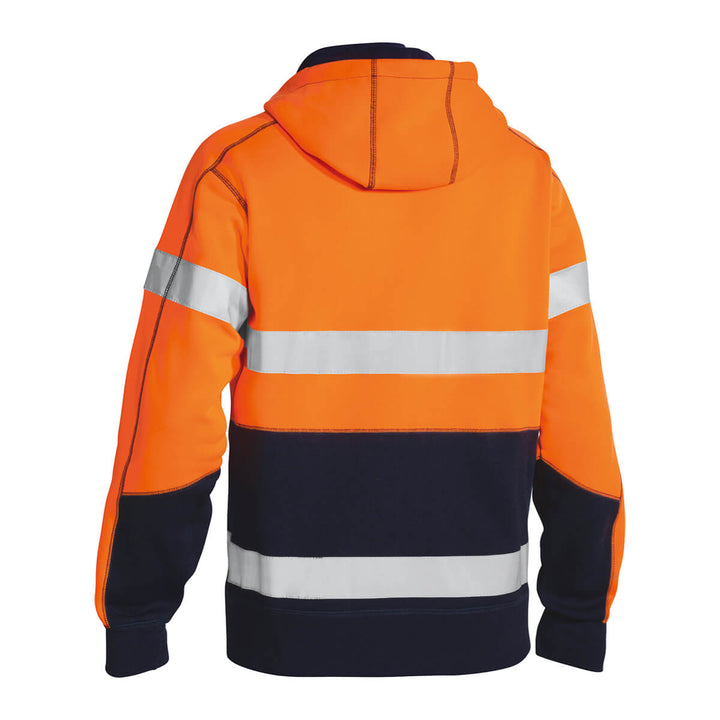 Bisley BK6819T Orange Navy – Back View