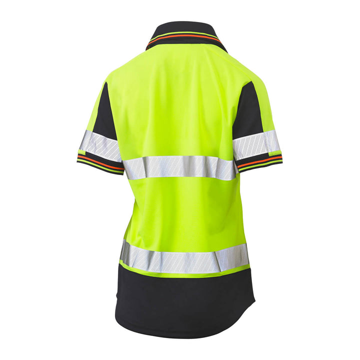 Bisley BKL1225T Yellow Navy – Back View