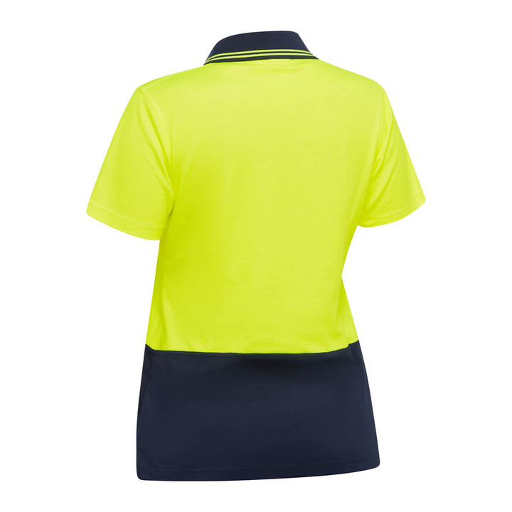 Bisley BKL1234 Yellow Navy – Back View
