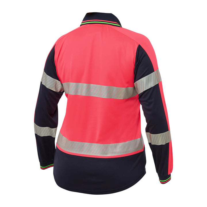 Bisley BKL6225T Pink Navy – Back View