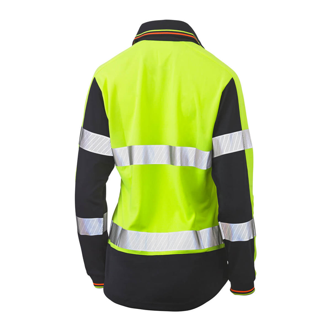 Bisley BKL6225T Yellow Navy – Back View