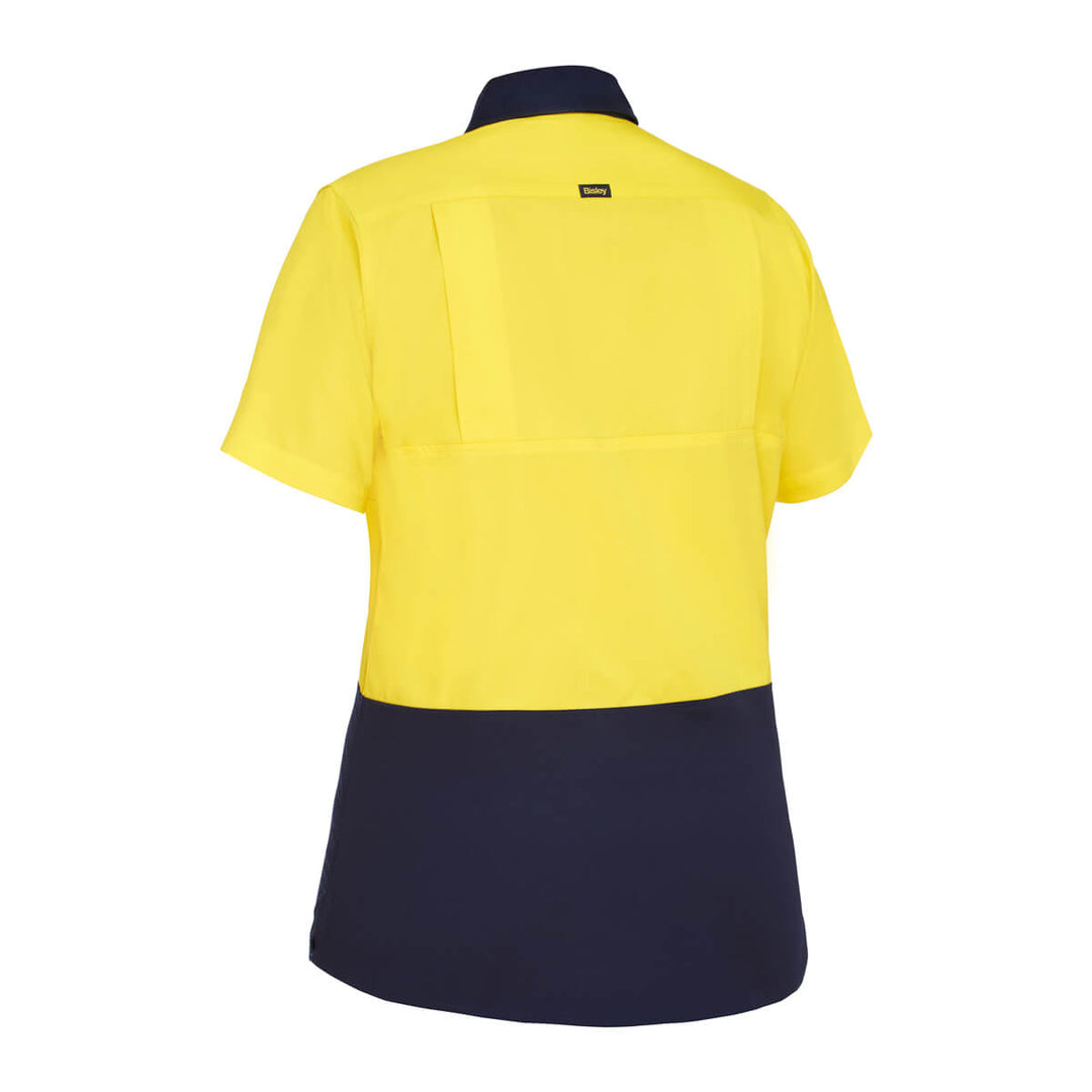 Bisley BL1895 Yellow Navy – Back View