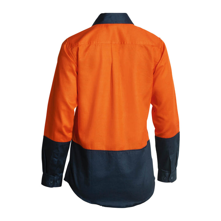 Bisley BL6267 Orange Navy – Back View