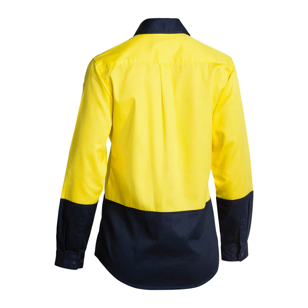 Bisley BL6267 Yellow Navy – Back View