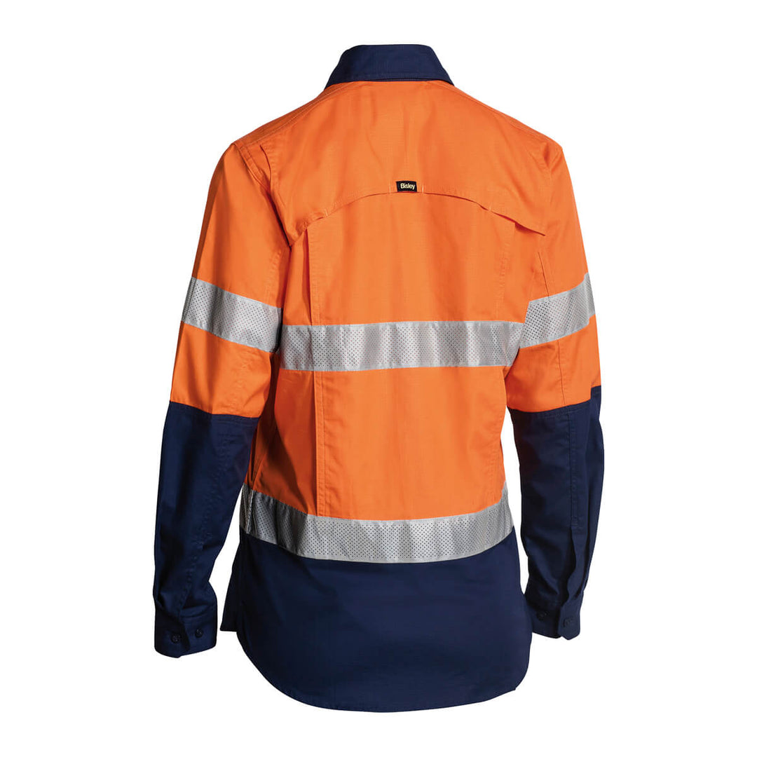 Bisley BL6415T Orange Navy – Back View