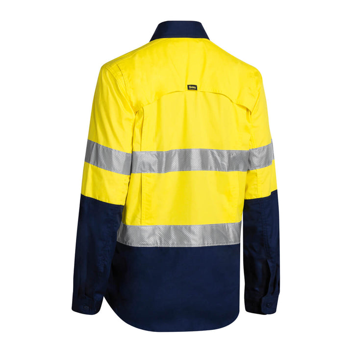 Bisley BL6415T Yellow Navy – Back View