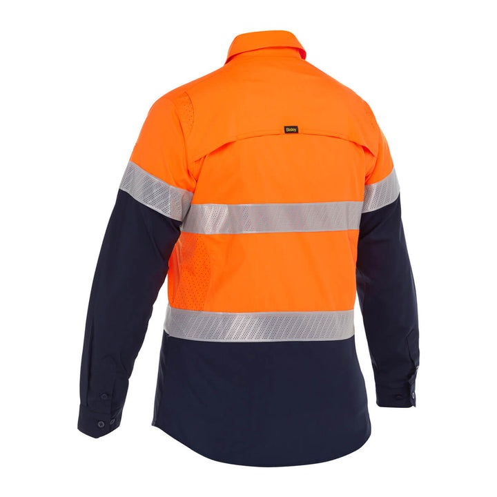 Bisley BL6491T Orange Navy – Back View