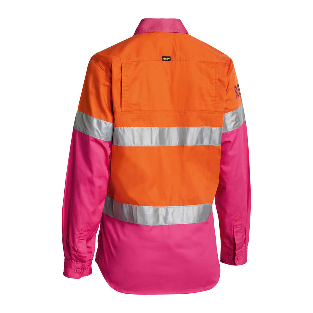 Bisley BL6696T Orange Pink – Back View