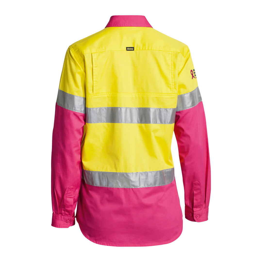 Bisley BL6696T Yellow Pink – Back View