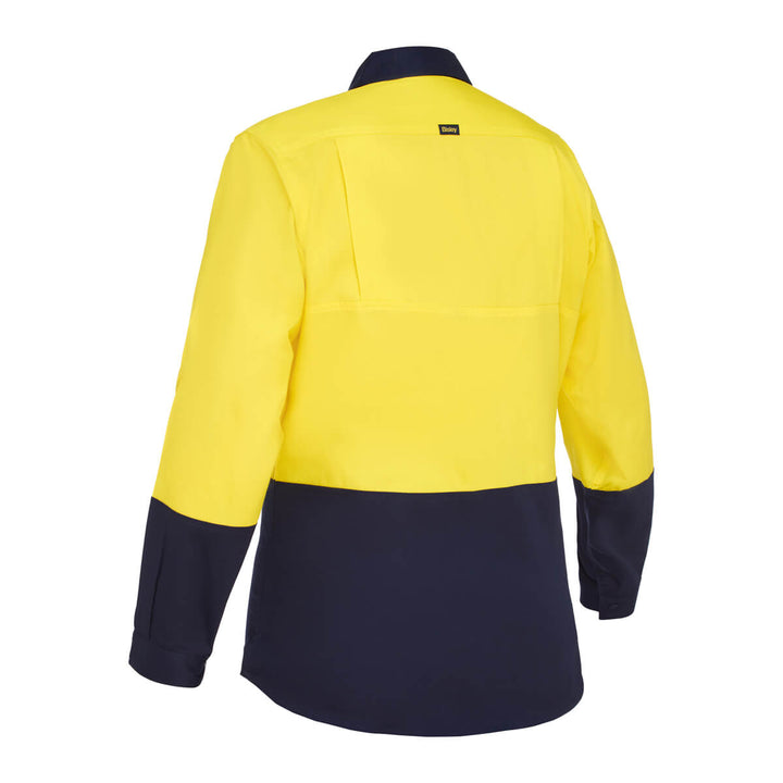 Bisley BL6895 Yellow Navy – Back View