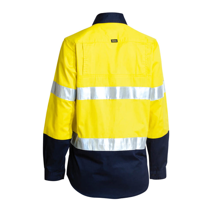 Bisley BL6896 Yellow Navy – Back View