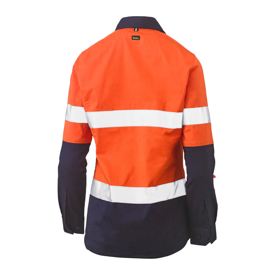 Bisley BLC6064T Orange Navy – Back View