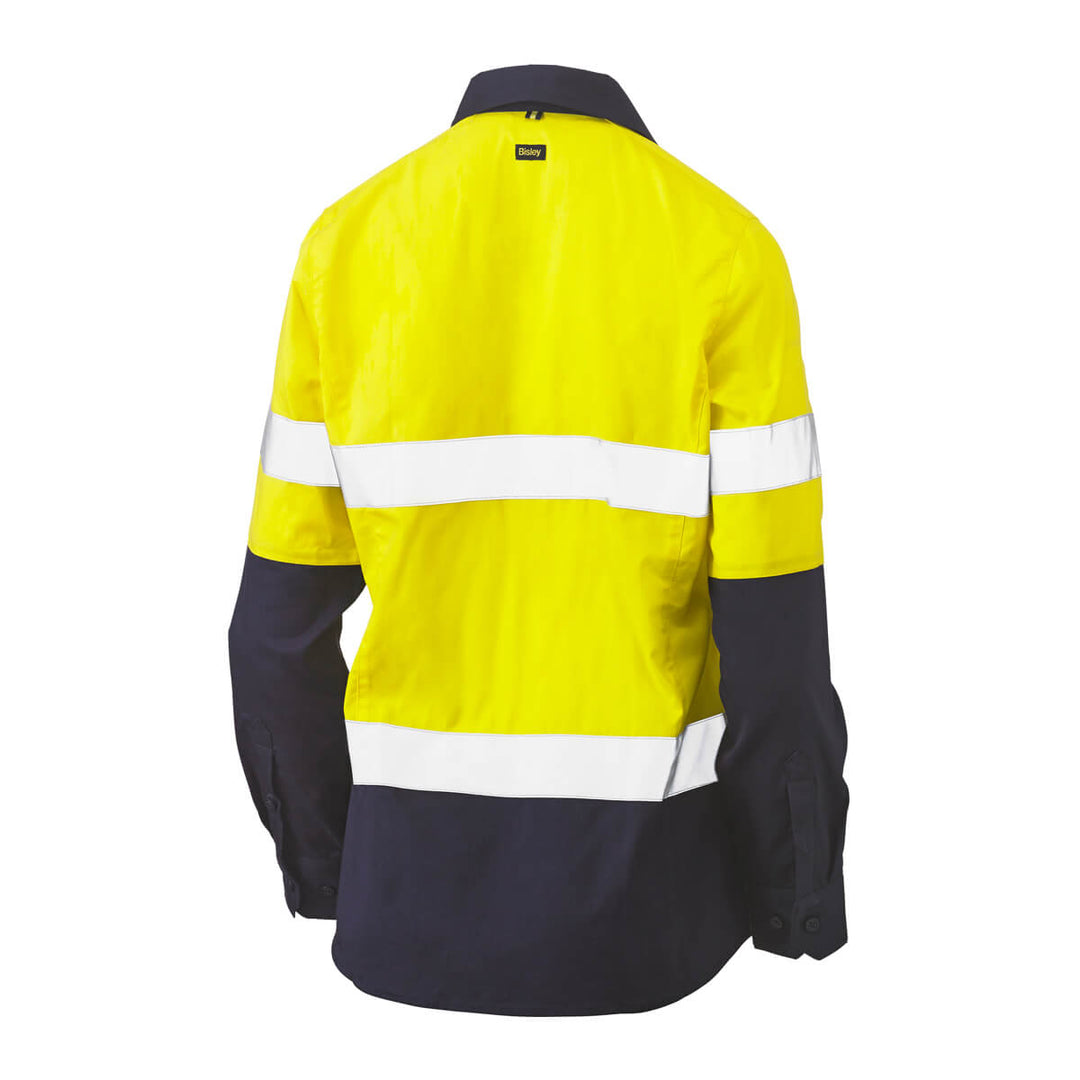 Bisley BLC6064T Yellow Navy – Back View