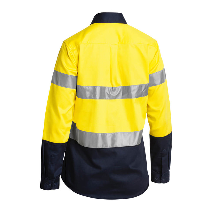 Bisley BLT6456 Yellow Navy – Back View