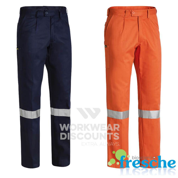 Bisley BP6007T Taped Cotton Drill Pants bioscience fresche