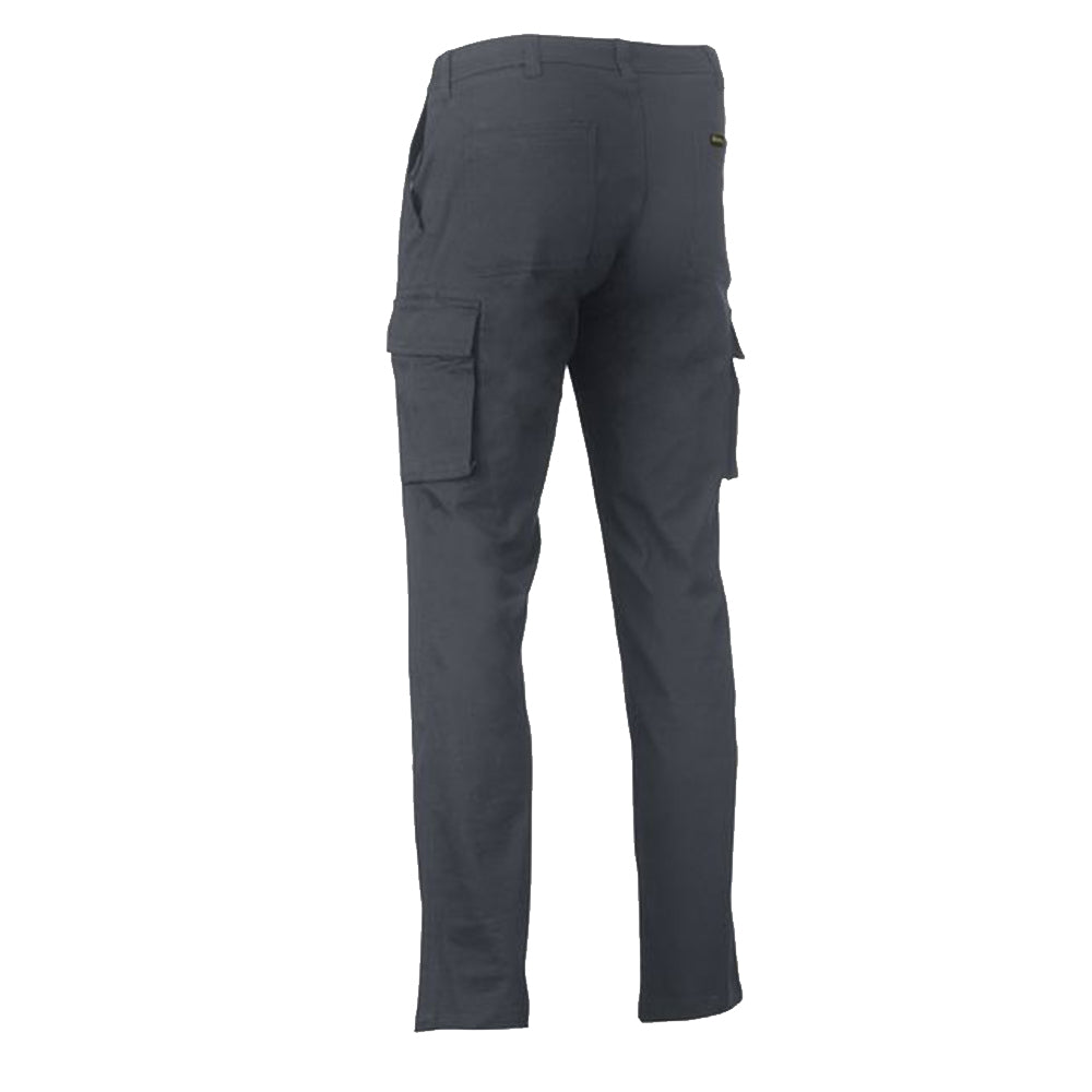 Bisley BPC6008 Stretch Cotton Drill Cargo Pants Navy