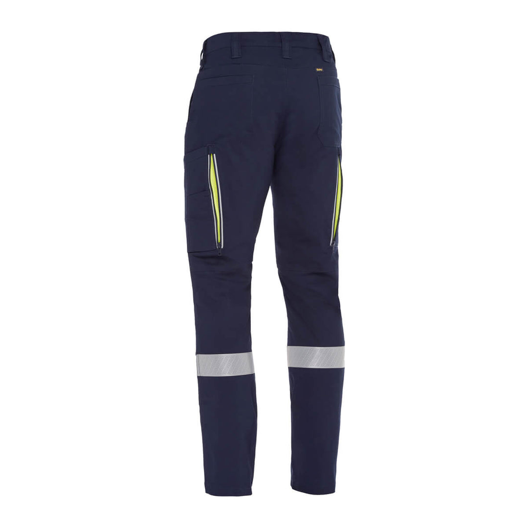 Bisley BPC6150T Navy Yellow – Back View