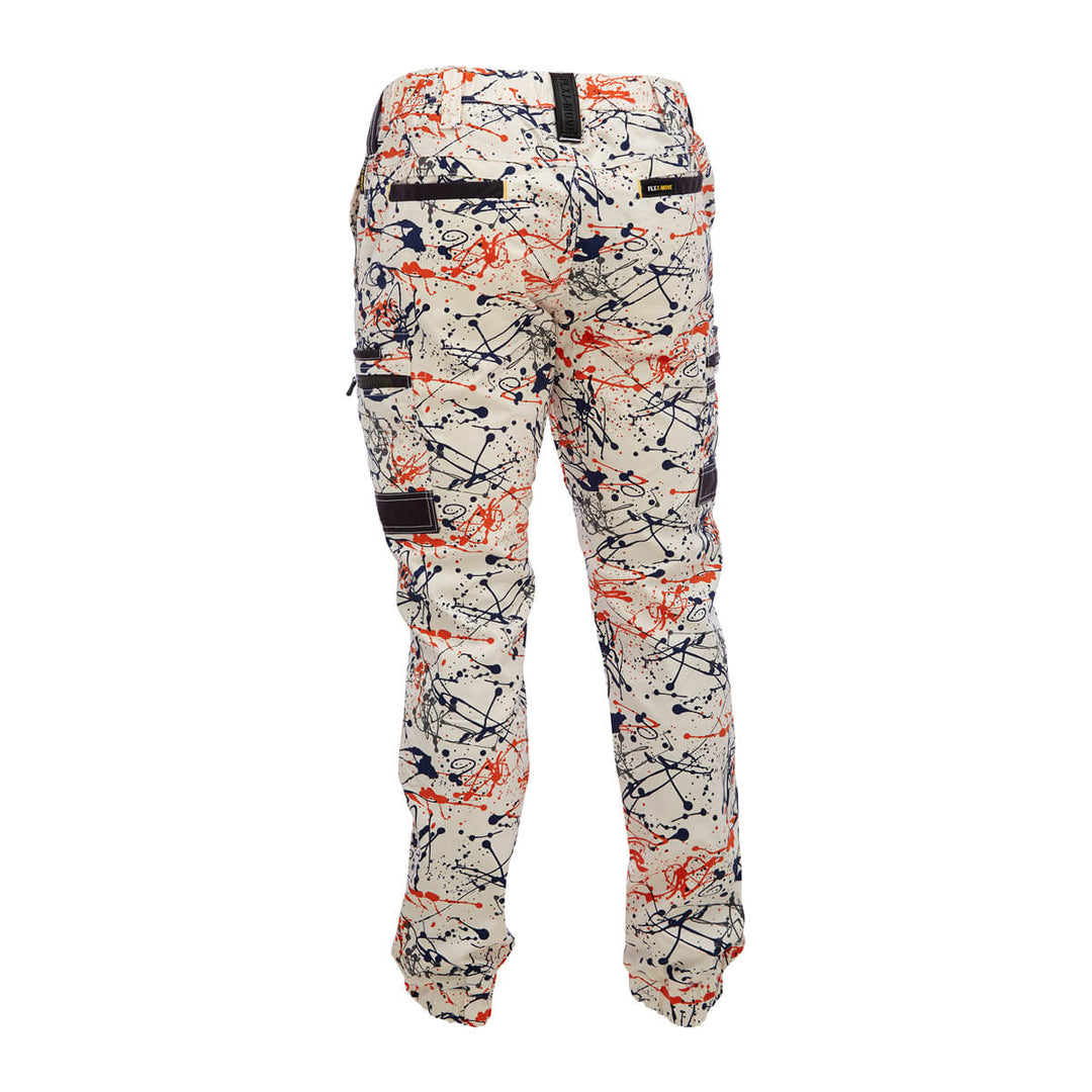 Bisley BPC6337 Orange Paint Splatter – Back View