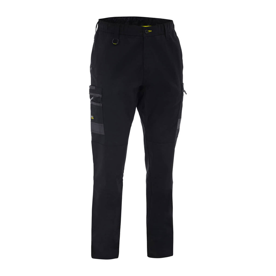 Bisley BPC6338 Flx & Move Stretch Canvas Elastic Waist Cargo Pants Stone