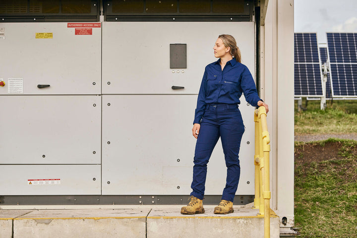 Bisley Bisley BPCL6150 Ladies X Airflow Vented Cargo Pants Charcoal View 17