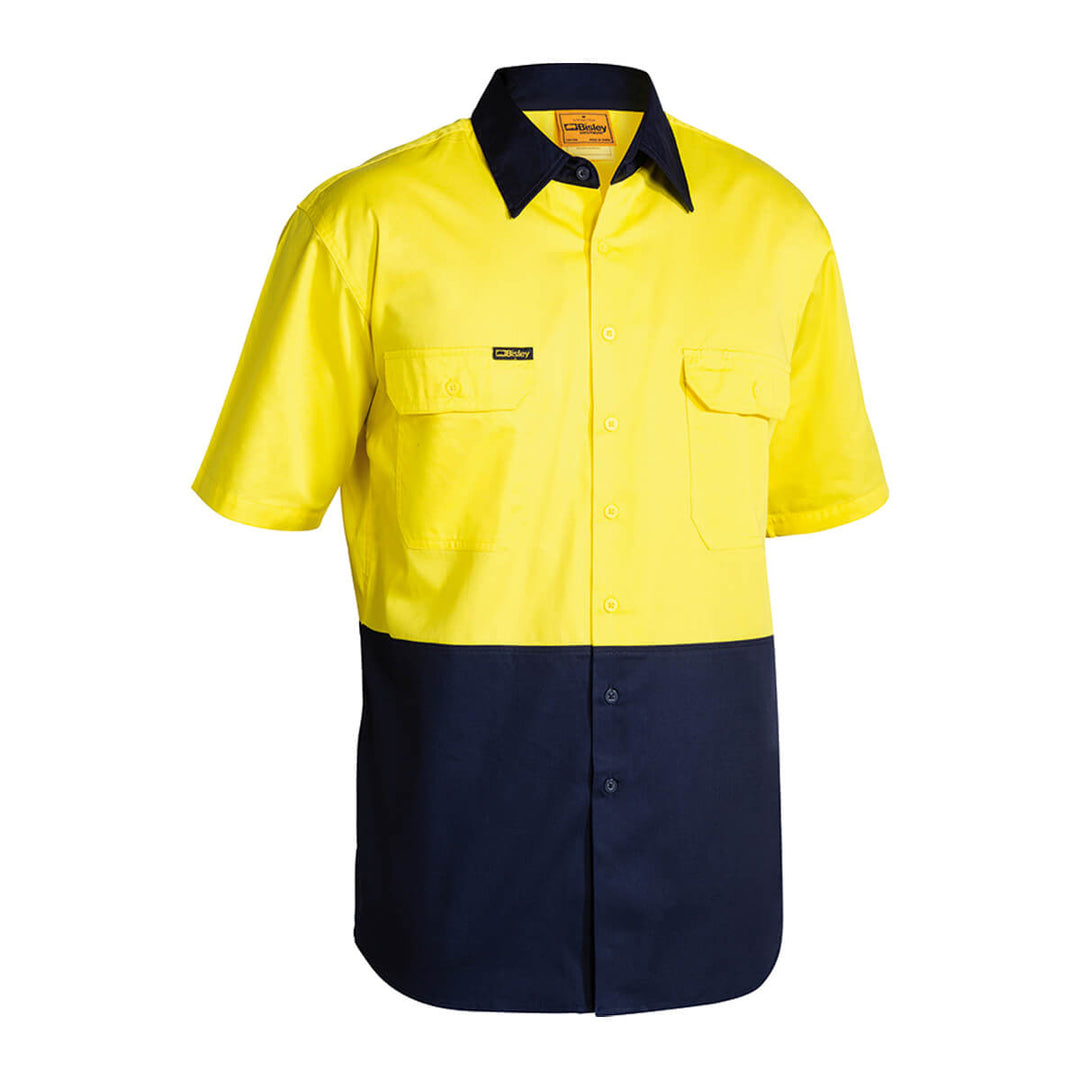 Bisley BS1895 Yellow Navy Front