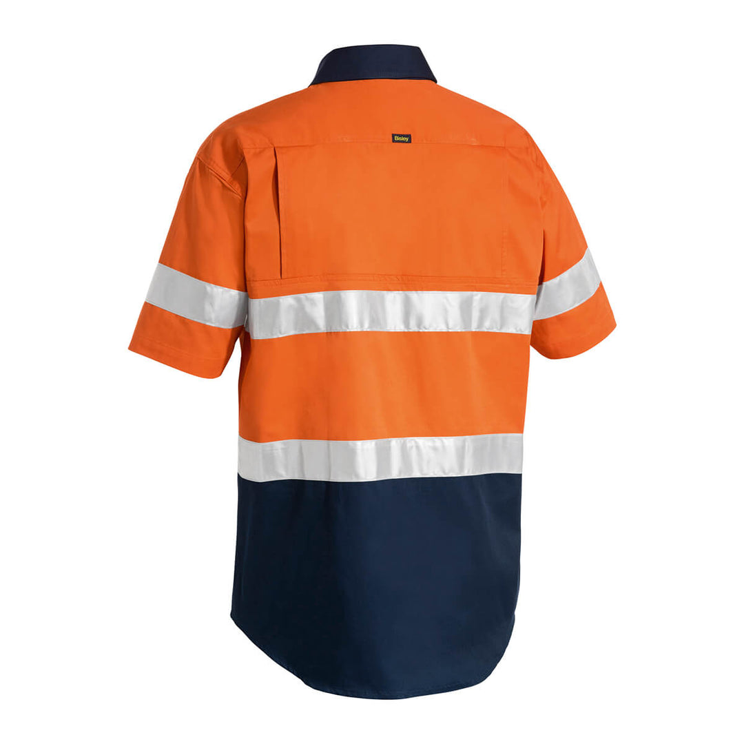 Bisley BS1896 Orange Navy – Back View