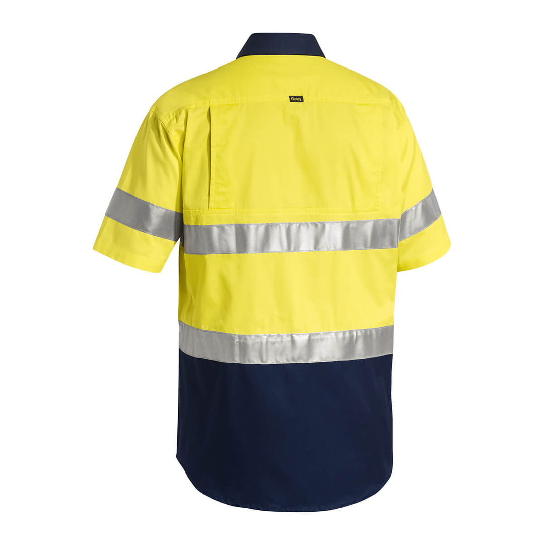 Bisley BS1896 Yellow Navy – Back View