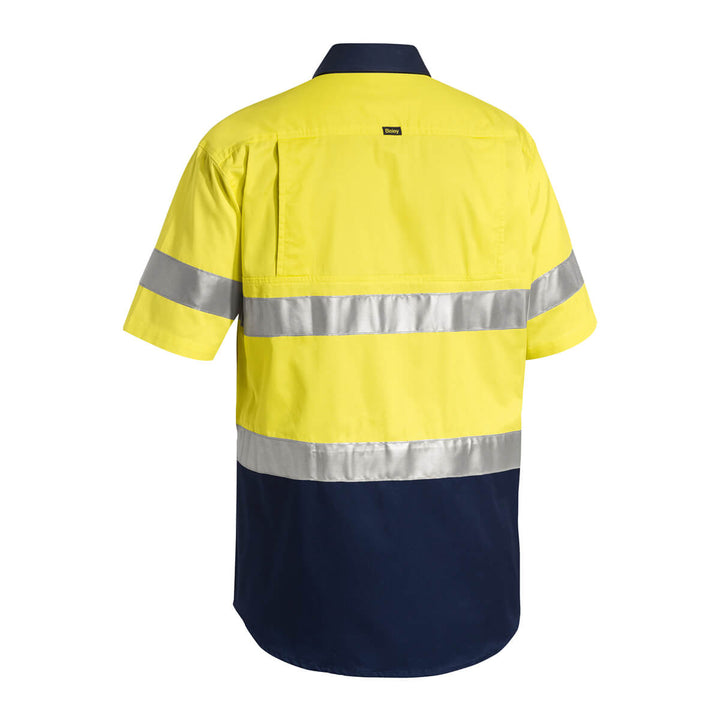 Bisley BS1896 Yellow Navy – Back View