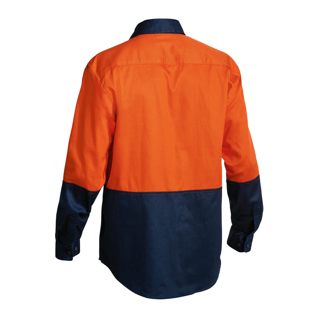 Bisley BS6267 Orange Navy – Back View