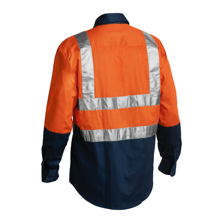 Bisley BS6267T Orange Navy – Back View