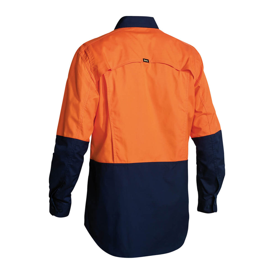 Bisley BS6415 Orange Navy – Back View