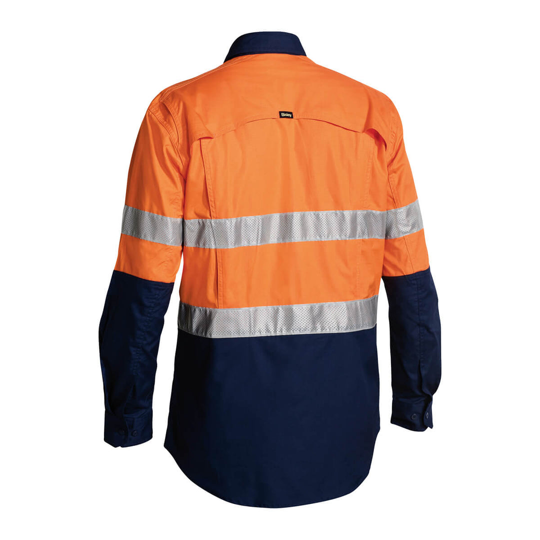 Bisley BS6415T Orange Navy – Back View