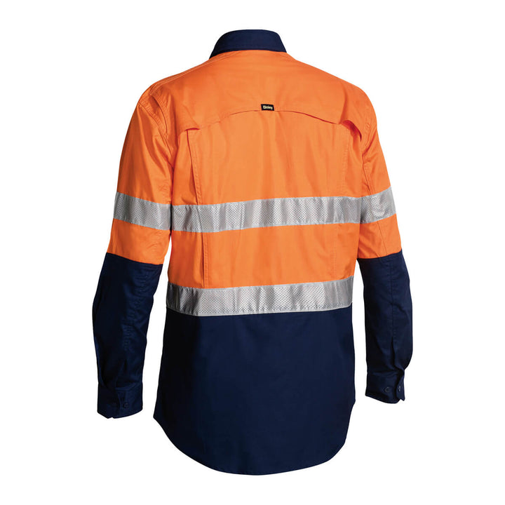 Bisley BS6415T Orange Navy – Back View