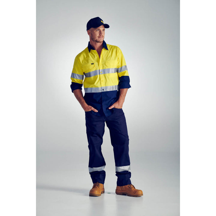 Bisley BS6415T Yellow Navy Front