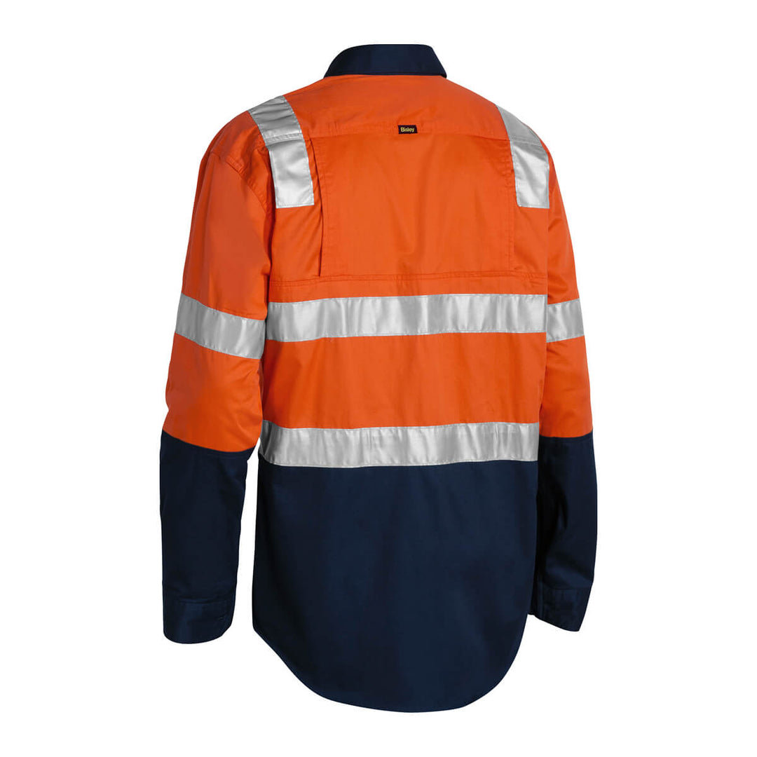 Bisley BS6432T Orange Navy – Back View