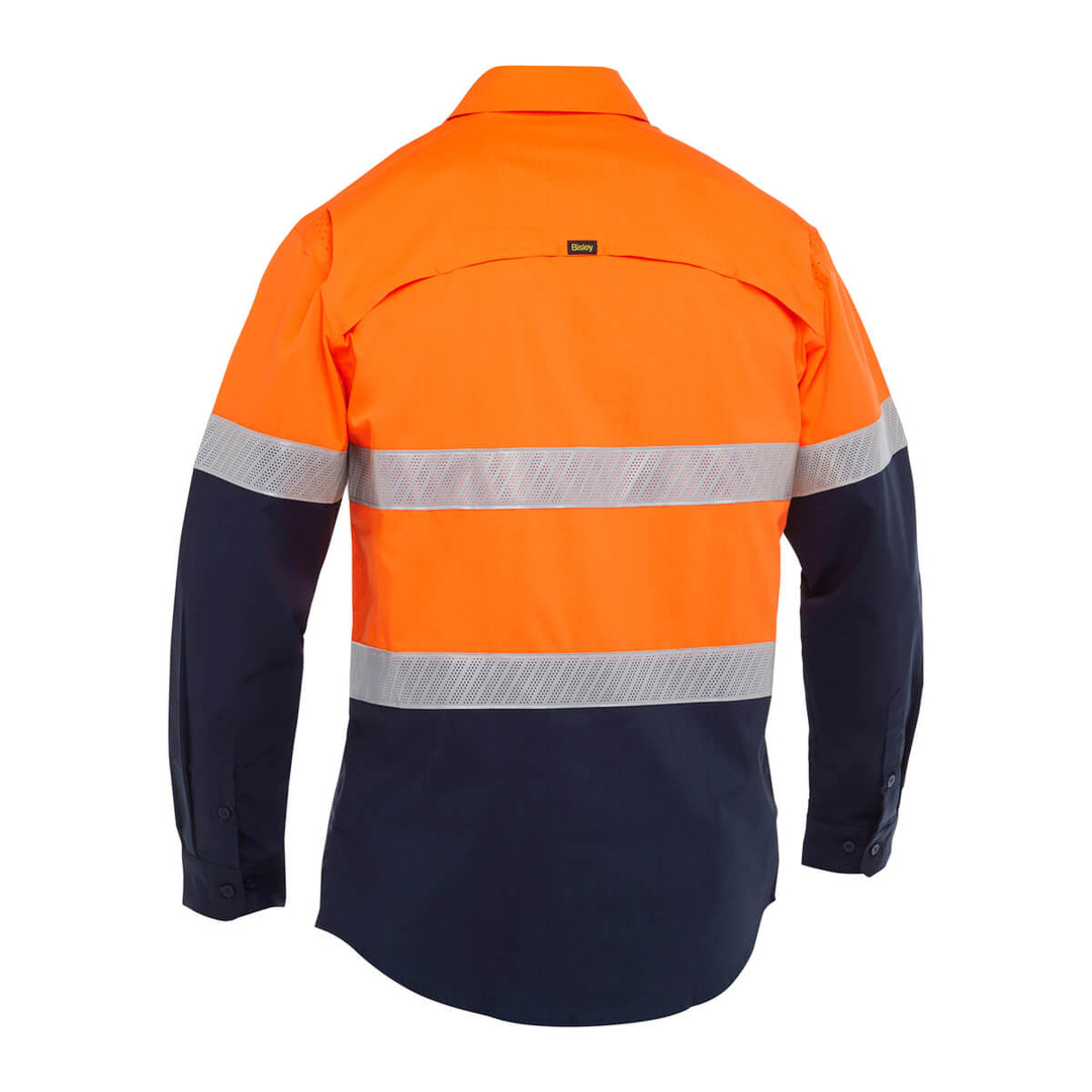 Bisley BS6491T Orange Navy – Back View