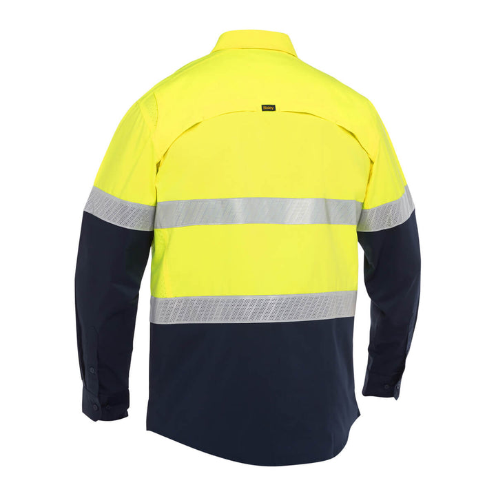 Bisley BS6491T Yellow Navy – Back View