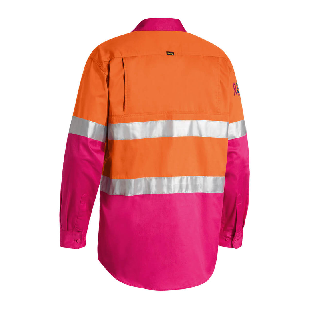 Bisley BS6696T Orange Pink – Back View