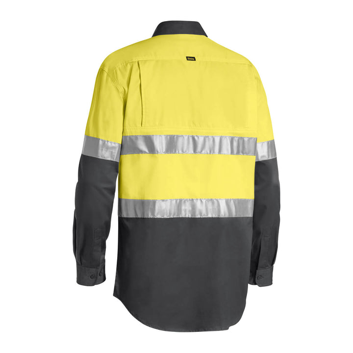 Bisley BS6696T Yellow Charcoal – Back View