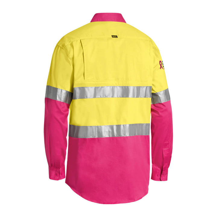 Bisley BS6696T Yellow Pink – Back View