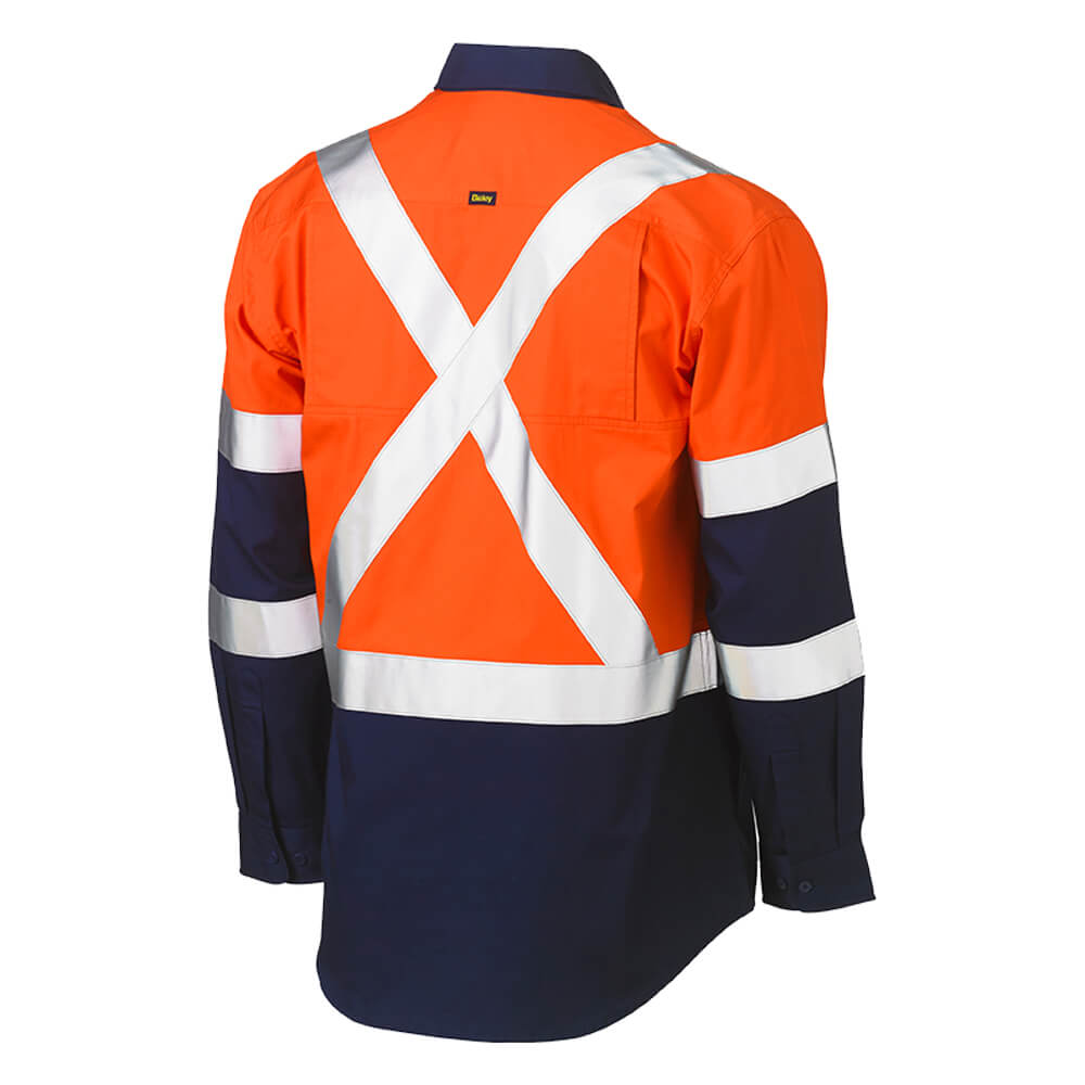 Bisley BS6696XT Orange_Navy Back