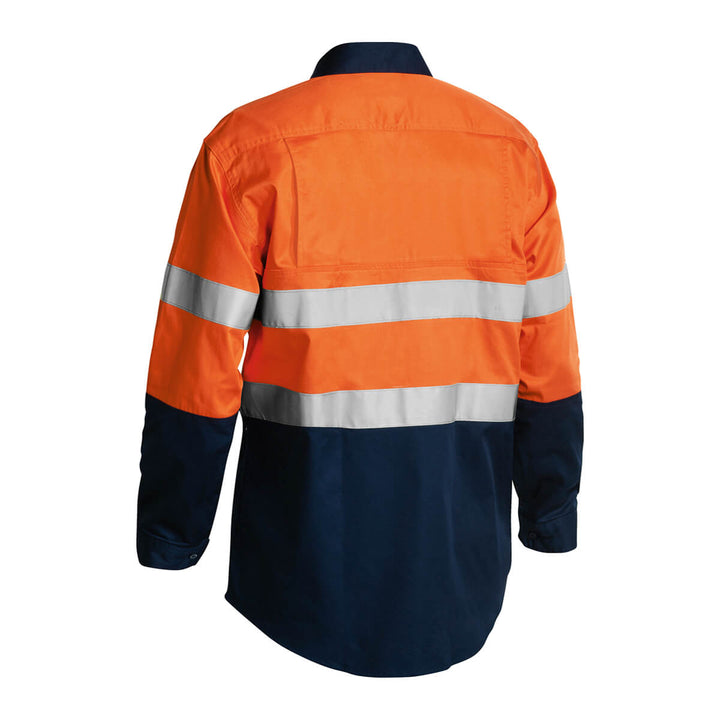 Bisley BS6896 Orange Navy – Back View